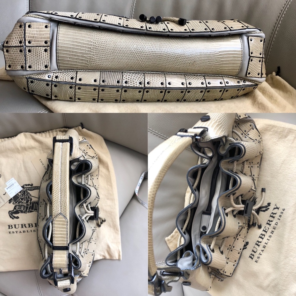 Burberry Prorsum Lizard Warrior Hobo 2008 IT BAG - Picture 4 of 8
